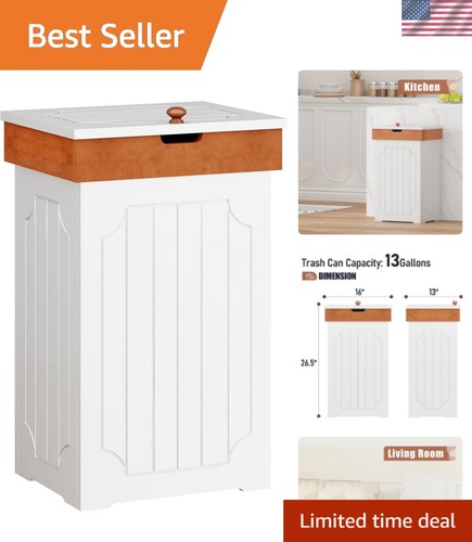 Trash can cabinet - trash, 13