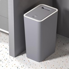Grey Dog Proof Bin with Lid -