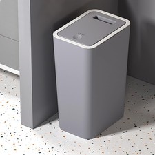 Grey Dog Proof Bin with Lid -