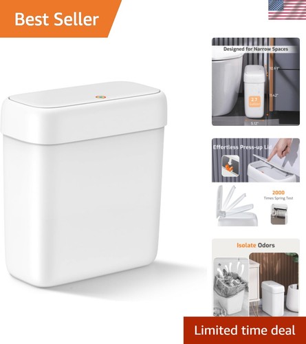 Small bathroom trash can - bathroom,
