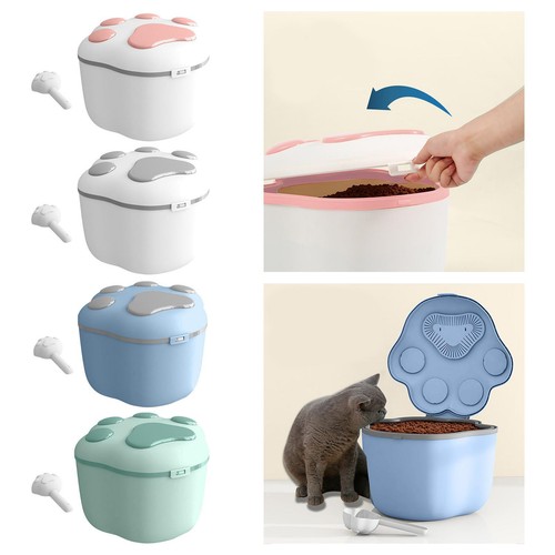 Dog food storage container - food,