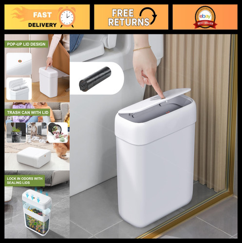 Compact gallon trash can - compact,