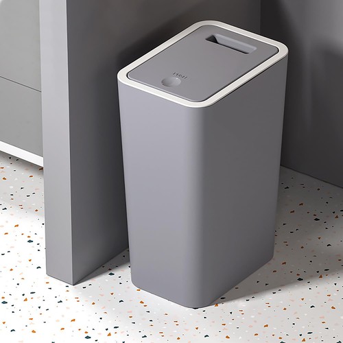 Grey dog proof bin with - proof,