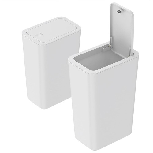 2pack plastic bin with lid - plastic,