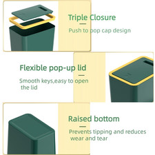 Grey Dog Proof Bin with Lid -