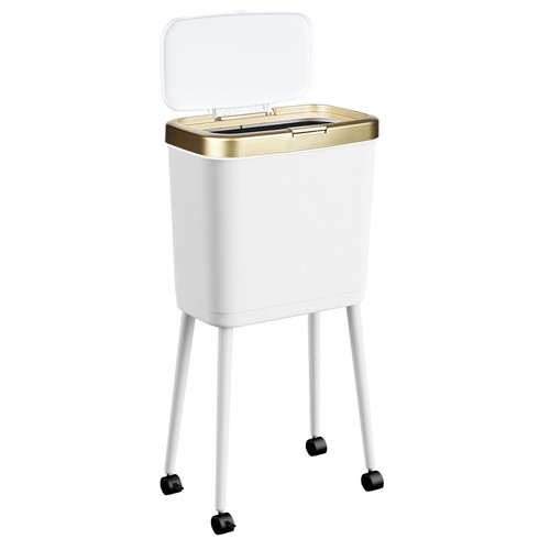 Sleek 15l trash can - can, &